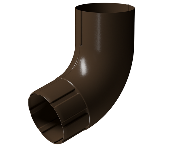 Колено 72° D90 Döcke STAL PREMIUM Каштан, (RAL 8017) купить в Шахтах