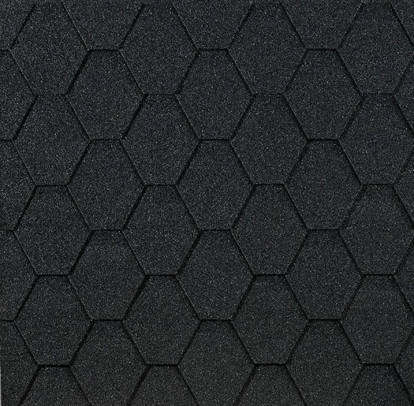 Гибкая черепица EURASIA Docke, Коллекция ШЕСТИГРАННИК Серый купить в Шахтах