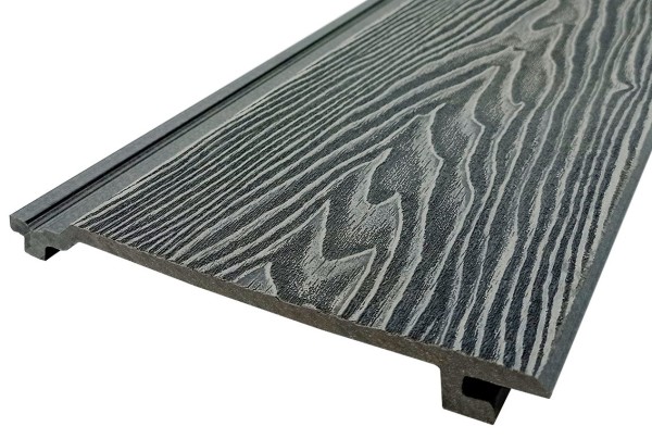 Сайдинг Darvolex 185x19x3000мм, 3D тиснение Серый купить в Шахтах