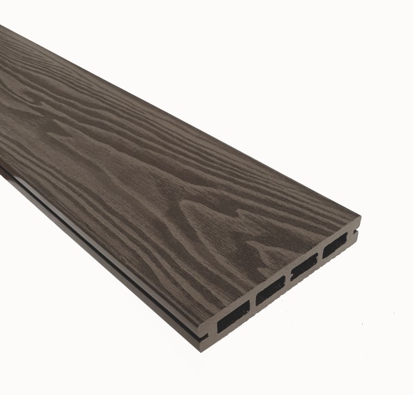 Террасная доска из ДПК Terrapol Смарт 3D Пустотелая с пазом Тик Киото купить в Шахтах