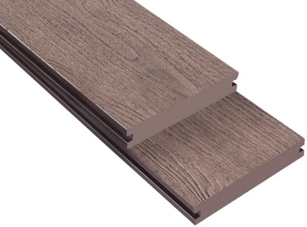 Террасная доска ДПК Outdoor 3D полнотелая NEVADA/CALIFORNIA BROWN коричневая микс купить в Шахтах