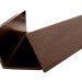 Уголок ДПК для сайдинга 70x70x3000мм Коричневый купить в Шахтах