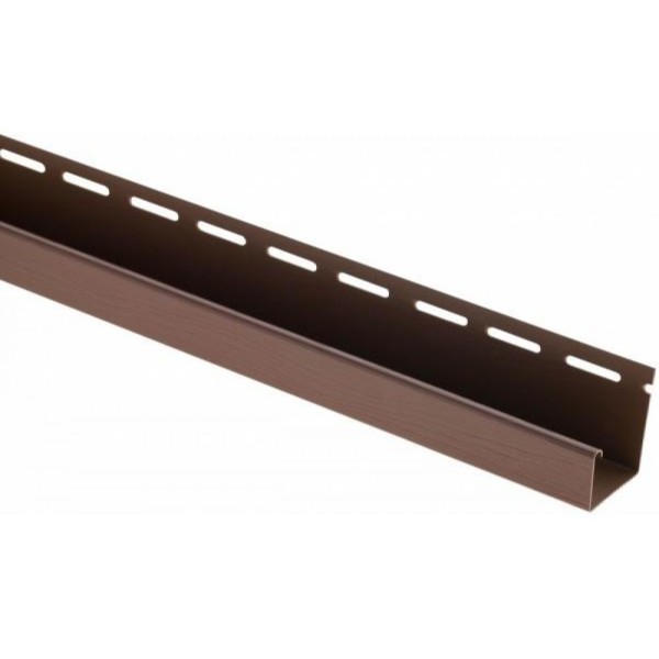 J-профиль Люкс Крашенный, T-15, ВН, Тёмный Орех купить в Шахтах