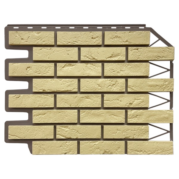 Фасадная панель FineBer, Кирпич Баварский, Песочный купить в Шахтах