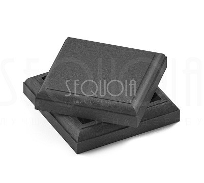 Комплект крышка/юбка для столба SEQUOIA GRAY купить в Шахтах