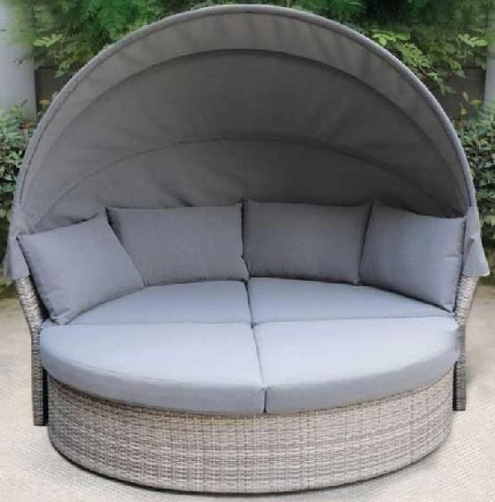 Диван-Трансформер AFINA плетеный из иск. ротанга AFM-325G Grey купить в Шахтах