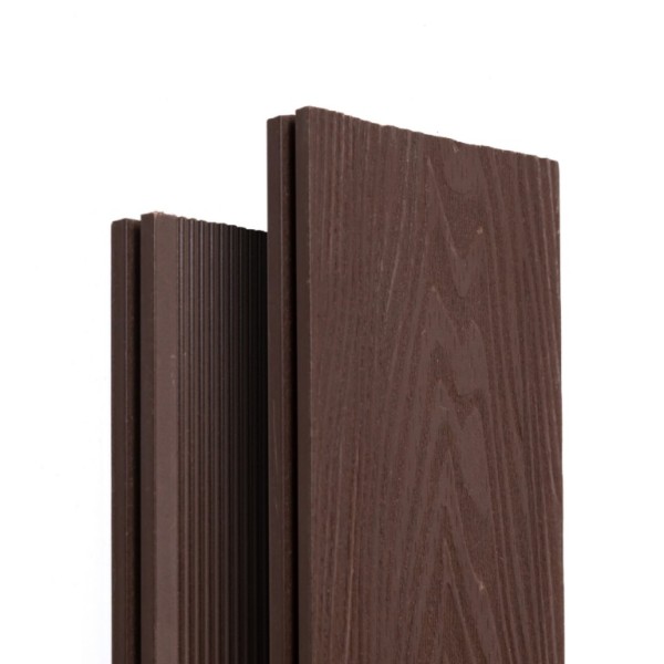 Террасная доска Ecodecking Экстра 3D полнотелая Графит купить в Шахтах