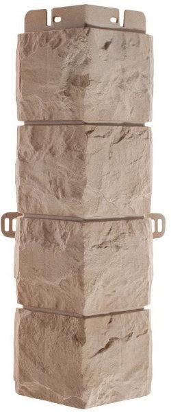 Фасадная панель Наружный угол фагот (талдомский), 0,45 х 0,13м (н) купить в Шахтах