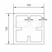 Столб SEQUOIA Evolution 3D WOOD BLACK купить в Шахтах