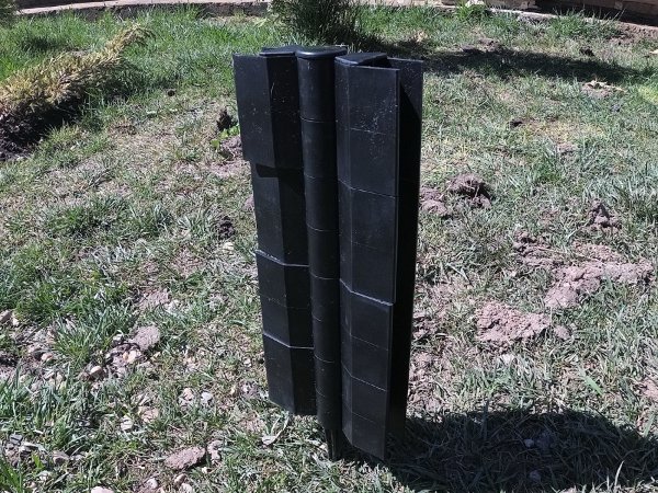 Угловой элемент поворотный, пластиковый от 60° до 300° для доски 300х30 мм из ДПК чёрный Holzhof купить в Шахтах