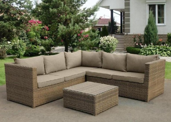 Комплект мебели AFINA плетеной из иск. ротанга YR825B Beige купить в Шахтах