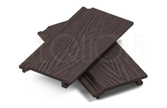 Доска фасадная ДПК 3D SEQUOIA Evolution WOOD BROWN купить в Шахтах