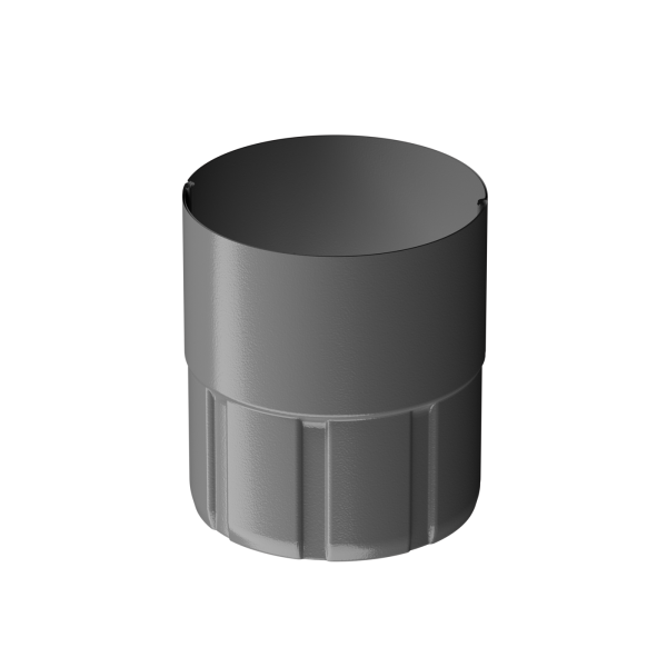 Муфта соединительная для водостока Döcke STAL PREMIUM, Графит купить в Шахтах