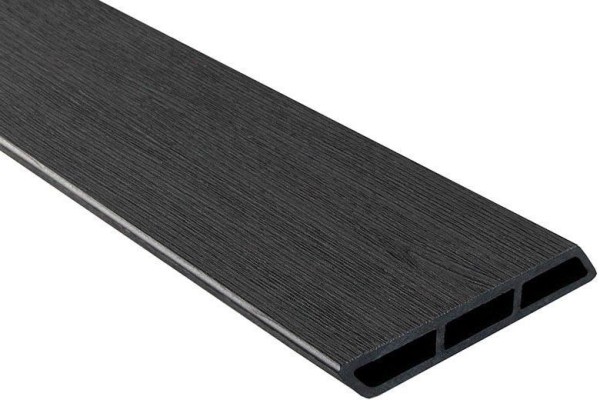 Доска Ромбус 3D ДПК Outdoor STORM BLACK черная купить в Шахтах