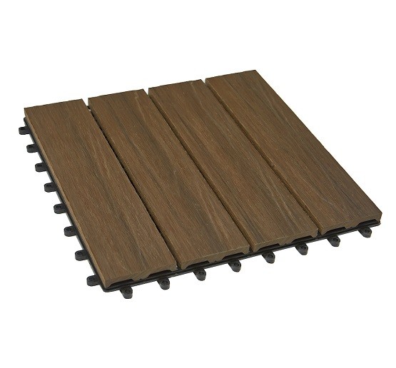 Садовый паркет дпк CM Garden Modern, 300х300 мм, PATINA BROWN (Патина коричневый) купить в Шахтах