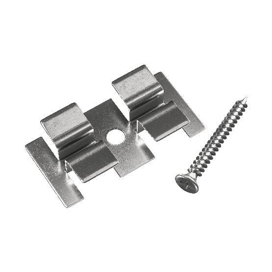 Клипса с саморезом, Grinder шовный монтаж 5 mm купить в Шахтах