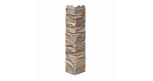 Угол наружный VOX Solid Stone Lazio камень светлая глина купить в Шахтах