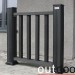 Ограждение из ДПК Outdoor Классик 3D STORM чёрный купить в Шахтах