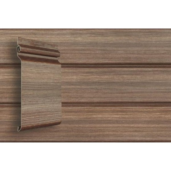 Виниловый сайдинг Grand Line Natural-Брус Tundra - Кедр купить в Шахтах