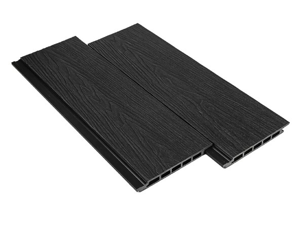 Фасадная панель из ДПК Deckart Vista 3D с текстурой дерева Графит купить в Шахтах