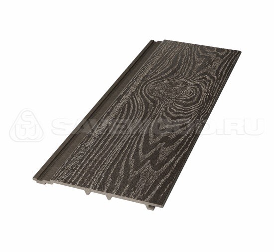 Сайдинг из дпк savewood sw-cedrus тангенциальный распил темно-коричневый купить в Шахтах