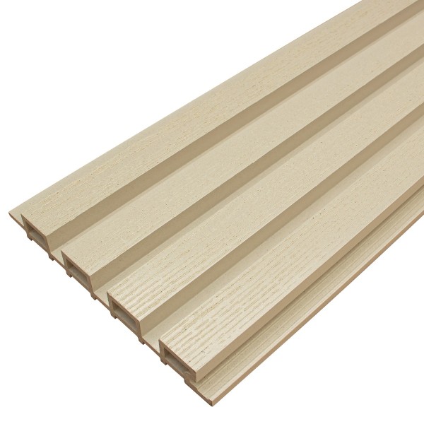 Фасадная доска из ДПК Faynag Wood Рейка Слоновая кость купить в Шахтах