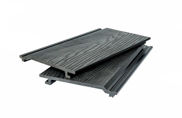 Фасадная доска 3D WOOD BRUSHING, чёрный купить в Шахтах