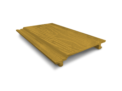 Фасадная панель  из ДПК ECODECKING Желтый купить в Шахтах