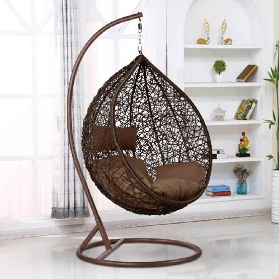 Кресло Подвесное из искусственного ротанга AFM-168A-XL Brown купить в Шахтах