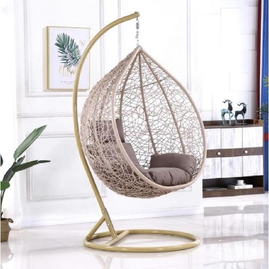 Кресло Подвесное из искусственного ротанга AFM-169A-XLB Beige купить в Шахтах