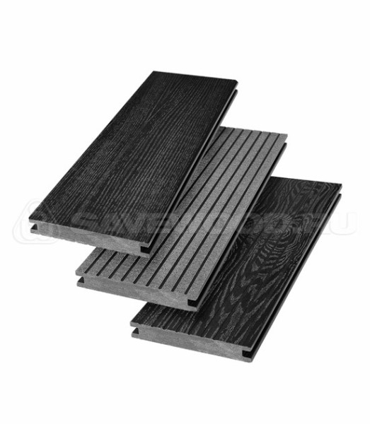 Террасная доска SW Fraxinus (R) полнотелая «SaveWood» Черный купить в Шахтах
