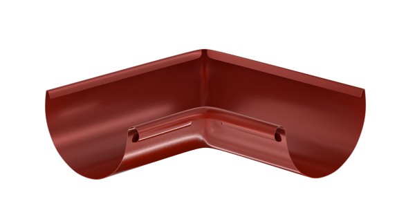Водосток Aquasistem, система 150x100 - Угол желоба, внутренний 90° RR 29 Бургундский купить в Шахтах