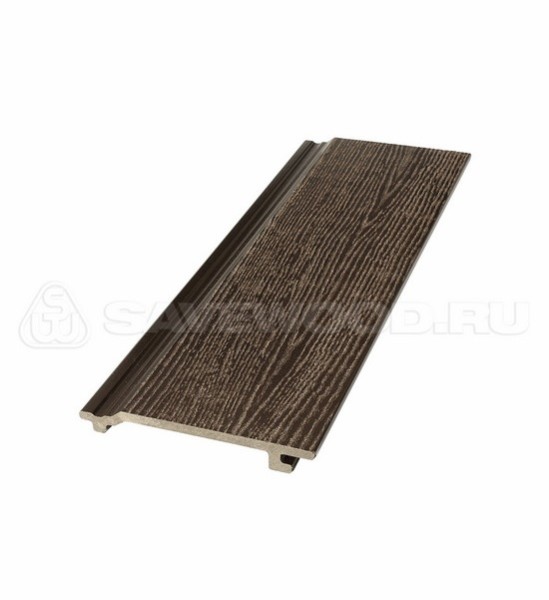 Сайдинг из дпк savewood sw-sorbus радиальный распил темно-коричневый купить в Шахтах