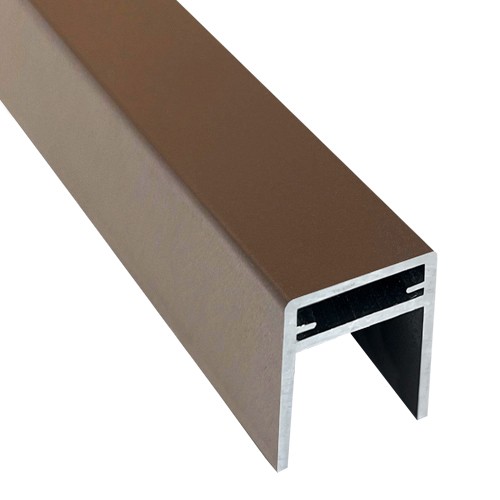 П-профиль Алюминиевый EasyDecking 35x25 Венге купить в Шахтах