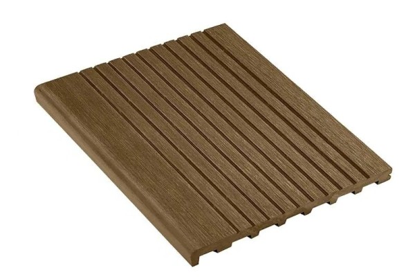 Ступень полнотелая из ДПК Deckart Step Орех купить в Шахтах