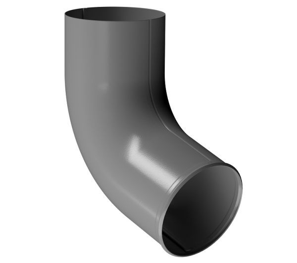 Отвод трубы D90 Döcke STAL PREMIUM Графит, (RAL 7024) купить в Шахтах