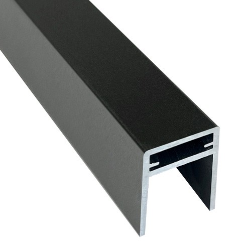 П-профиль Алюминиевый EasyDecking 35x25 Черное дерево купить в Шахтах