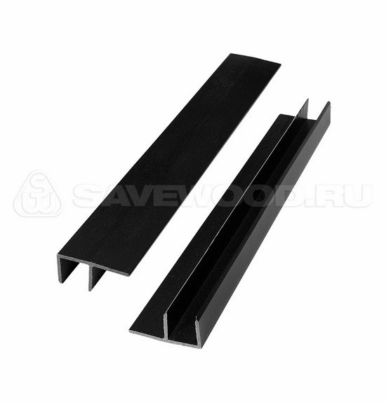 F-профиль ДПК Savewood – Чёрный купить в Шахтах