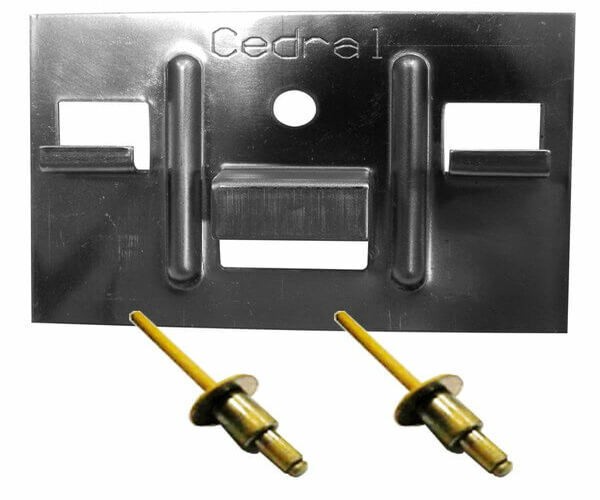 КЛЯММЕР + ЗАКЛЁПКА ДЛЯ CEDRAL CLICK 250 ШТ купить в Шахтах