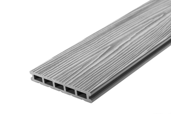 Террасная доска из ДПК RusDecking Unodeck Mogano - Серый купить в Шахтах