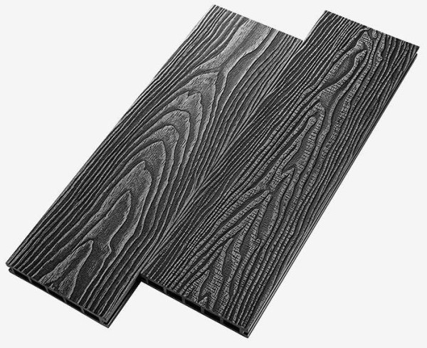 Террасная доска из ДПК RusDecking Unodeck Vintage - Графит купить в Шахтах