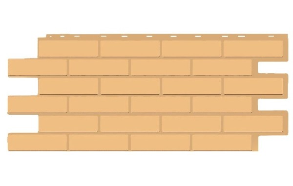 Фасадная панель T-Siding Кирпич Модерн Эко Крем купить в Шахтах
