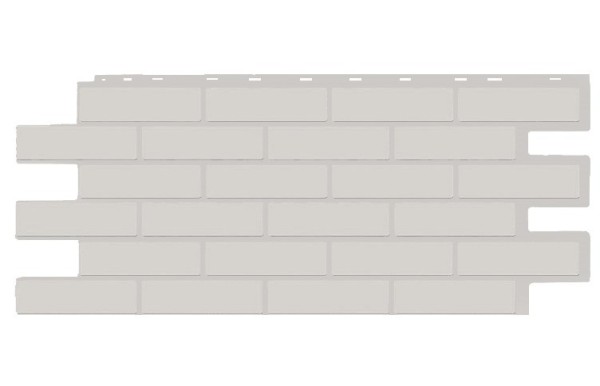 Фасадная панель T-Siding Кирпич Модерн Эко Уайт купить в Шахтах
