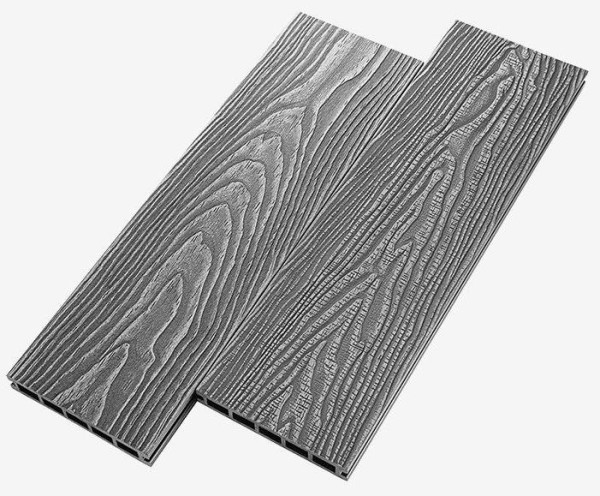 Террасная доска из ДПК RusDecking Unodeck Vintage - Серый купить в Шахтах