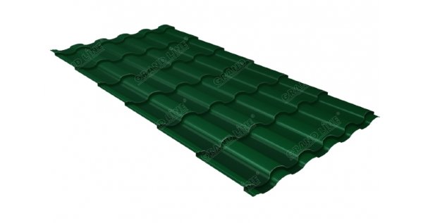 Металлочерепица кредо 0,45 Drap RAL 6005 зеленый мох купить в Шахтах